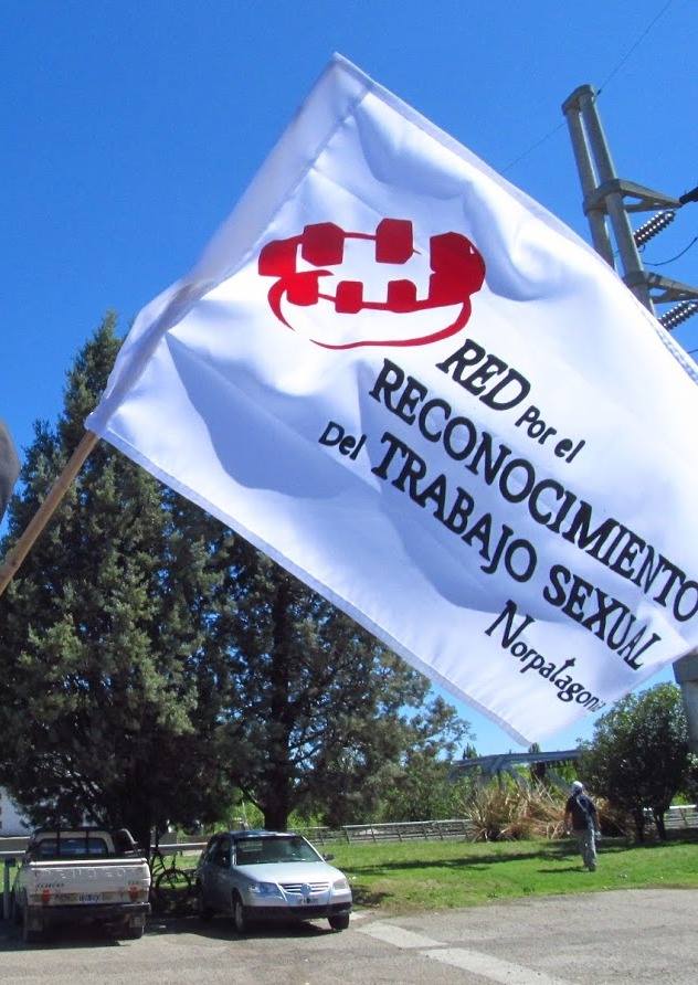 Bandera de la Red por el reconocimiento del trabajo sexual en Norpatagonia